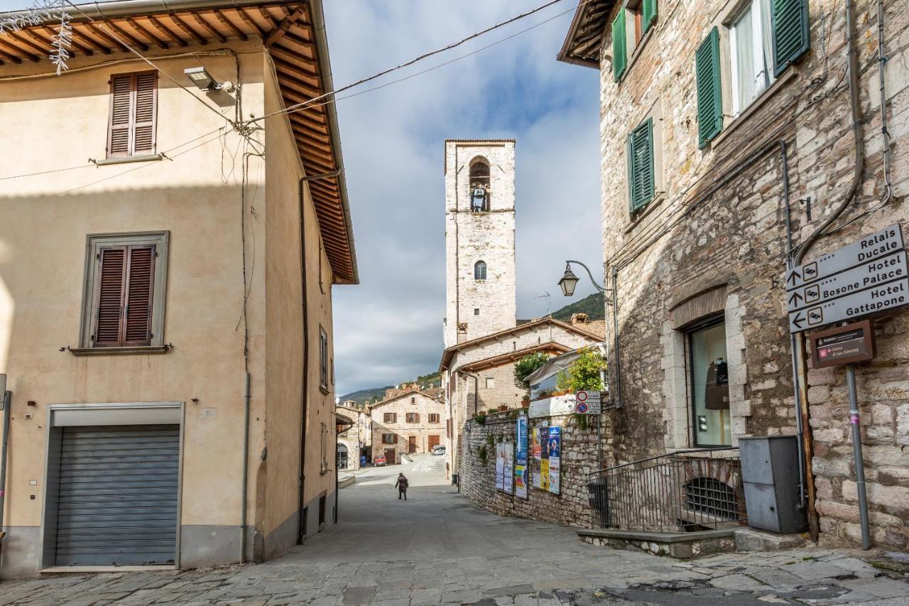 Ferienwohnung Gioia Holiday House Gubbio Exterior foto